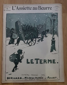 L'Assiette au Beurre. N° 355. LE TERME. Numéro dessiné par Bernard, Ricardo Florès et Poulbot