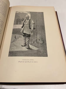 Du Caucase aux Indes.à travers le Pamir. Ouvrage orné de 250 dessins et croquis avec une carte itinéraire du voyage.