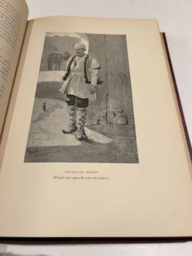 Du Caucase aux Indes.à travers le Pamir. Ouvrage orné de 250 dessins et croquis avec une carte itinéraire du voyage.. BONVALOT (Gabriel).