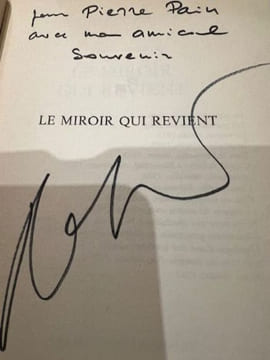 Le Miroir qui revient. Roman.. ROBBE-GRILLET Alain.