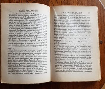 Fabre d'Eglantine. Chef des "Fripons".
