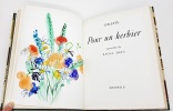Pour un herbier. Colette - Raoul Dufy