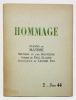 Hommage  N° 2. Dessins de Matisse. Brassaï - Henri Matisse - André Rouveyre-  Paul Eluard 