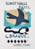 Oiseau bleu et jaune  ( Grand Format ) . Georges BRAQUE