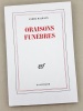 Oraisons funèbres.. MALRAUX  ( André MALRAUX )