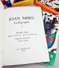 Miro Lithographe. 6 volumes. Complet. Fernand Mourlot - Michel Leiris - Patrick Cramer