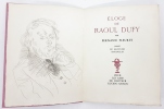 Eloge de Raoul Dufy. Fernand Fleuret