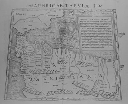  Aphricae tabula I.. PTOLEMEE Claude & MUNSTER (Sebastian).