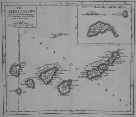  [CANARIES] Les Isles Canaries.. ROBERT de VAUGONDY (Didier).