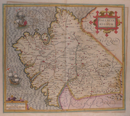  [GALICE] Gallaecia regnum.. MERCATOR (Gerard);