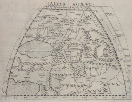  [PERSE] Tabula Asiae VII.. PTOLEMEE Claude & RUSCELLI (Girolamo).