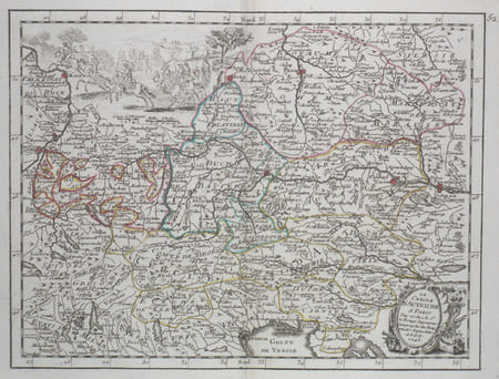  Le Cercle d'Autriche.. LE ROUGE (Georges-Louis);