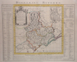  [BEZIERS] Carte du diocèse de Béziers.. L'ISLE (Guillaume de);