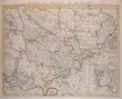  [BEAUVAIS] Carte du diocèse de Beauvais.. L'ISLE (Guillaume de).