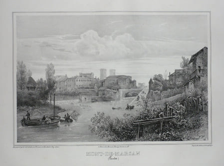  MONT-DE-MARSAN (Landes).. TIRPENNE;MONTHELIER;
