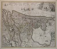  [HOLLANDE] Comitatus Hollandiae tabula.