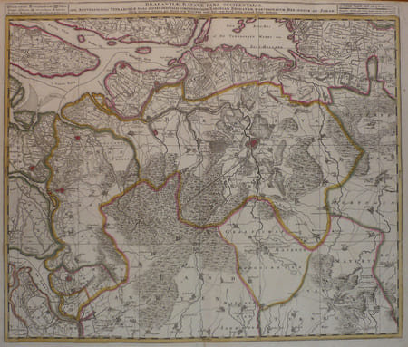  [BRABANT] Brabantiae Batavae pars occidentalis.. VISSCHER (Nicolas);