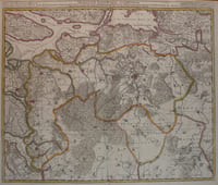  [BRABANT] Brabantiae Batavae pars occidentalis.