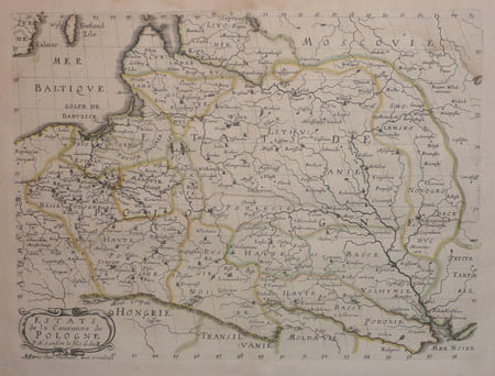  Estats de la couronne de Pologne.. SANSON d'ABBEVILLE (Nicolas);