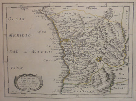  [CONGO] Royaume de Congo, &c.. SANSON d'ABBEVILLE (Nicolas).