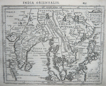  [ASIE DU SUD-EST] India orientalis.. MERCATOR (Gerard) & HONDIUS (Jodocus).