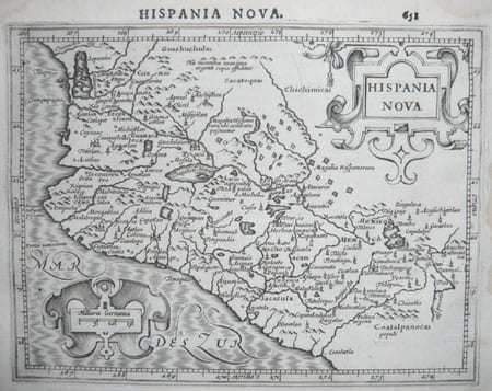  [MEXIQUE] Hispania Nova.. MERCATOR (Gerard) & HONDIUS (Jodocus).