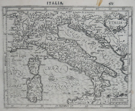  Italia.. MERCATOR (Gerard);HONDIUS (Jodocus);
