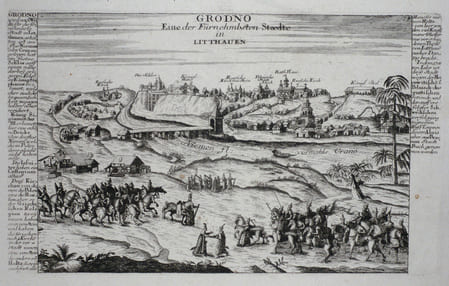  [BIELORUSSIE] Grodno eine der f&uuml;rnehmbsten Staedte in Litthauen.. BODENEHR (Gabriel).