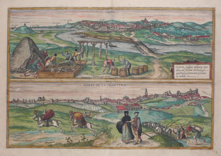  [ANDALOUSIE] Conil - Xeres de la Frontera.. BRAUN (Georg) & HOGENBERG (Frans).