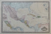  Etats-Unis du Mexique. Amérique centrale, Guatémala, Honduras, St. Salvador, Nicaragua, Costa-Rica, et les grandes et petites Antilles.. GARNIER ...