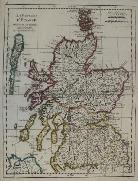  Le Royaume d'Ecosse.. LE ROUGE (Georges-Louis).