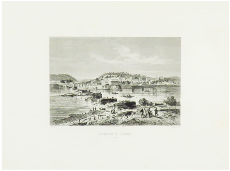  Harper's ferry en 1865.. NOEL (Joseph).