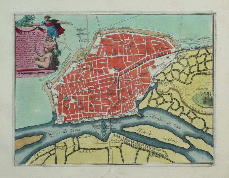  Rouen.. FER (Nicolas de);