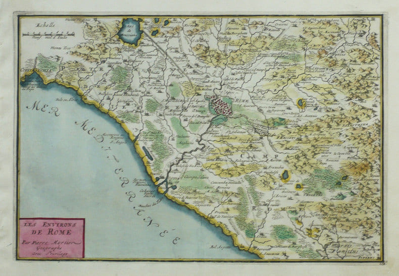  Les Environs de Rome.. FER (Nicolas de);