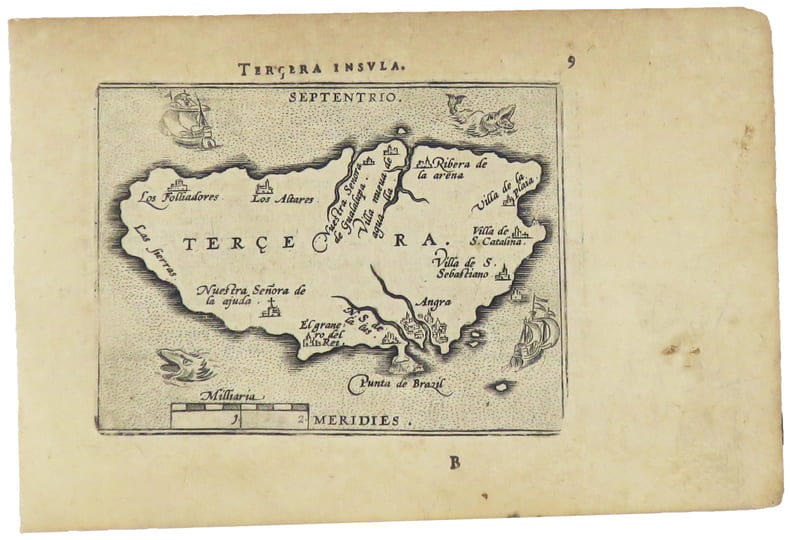  [ACORES] Ter&ccedil;era insula.. ORTELIUS (Abraham).