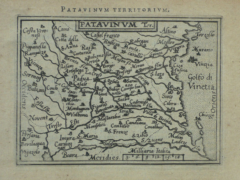  [PADOUE] Patavinum.. ORTELIUS (Abraham);