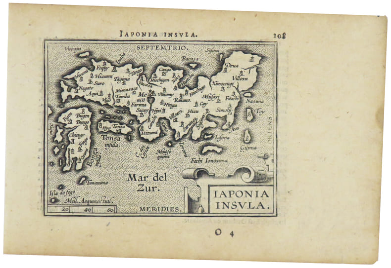  Japonia insula.. ORTELIUS (Abraham).