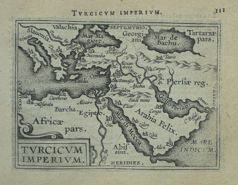  Turcicum Imperium.. ORTELIUS (Abraham);