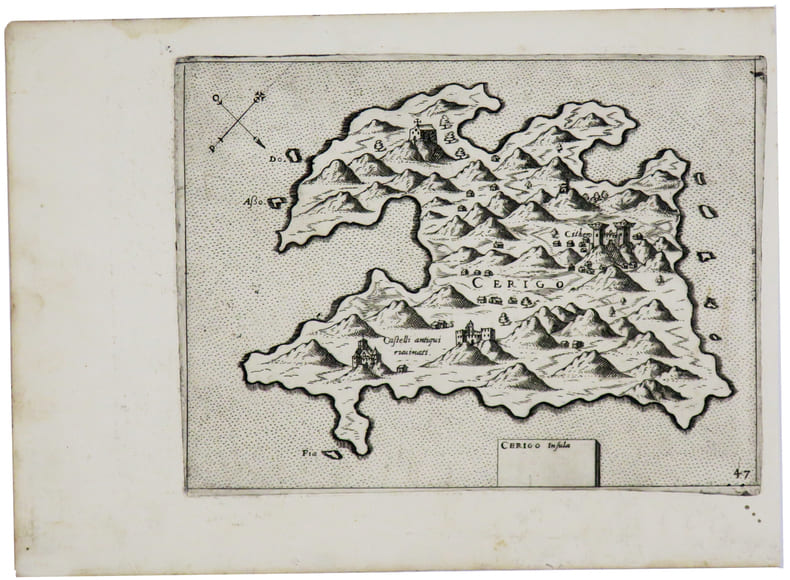  [KYTHIRA] Cerigo insula.. CAMOCIO (Giovanni Francesco).
