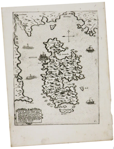  [LESBOS] Metelin Mitilene.. CAMOCIO (Giovanni Francesco).
