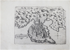  [MONTENEGRO/ULCINJ] Dulcigno gi&agrave; detto Ulcinio citt&agrave; antiqua posta nel confine della Dalmatia.. CAMOCIO (Giovanni Francesco).