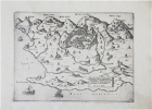  [MONTENEGRO/BAR] Antivari cita in confine della Dalmatia et Albania.. CAMOCIO (Giovanni Francesco).