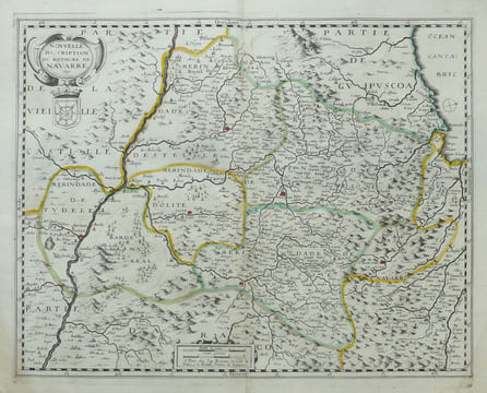  [NAVARRE] Nouvelle description du royaume de Navarre.. BOISSEAU (Jean).