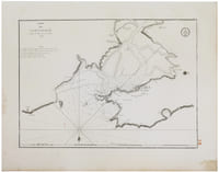  [PAYS BASQUE] Port de Santander d'après le plan levé par Tofiño. 1793.