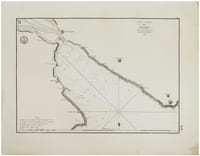  [PAYS BASQUE] Anse et barre de Bilbao d'après le plan levé en 1789 par Don Vicente Tofiño. 1793.