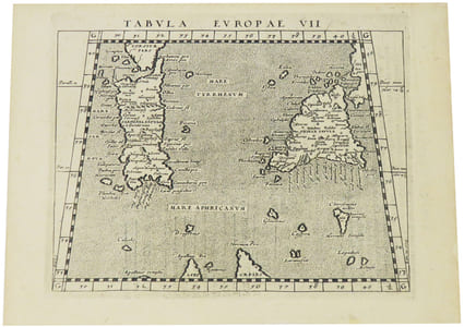  [SARDAIGNE & SICILE] Tabula Europae VII.