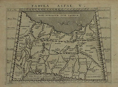  [IRAN/AFGHANISTAN/PAKISTAN] Tabula Asiae V.