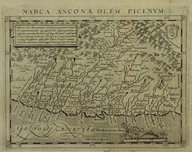  [ANCONE] Marca Anconae olim Picenum.