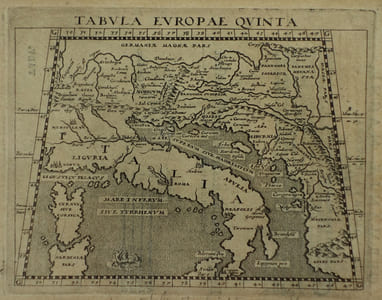 Tabula Europae quinta.