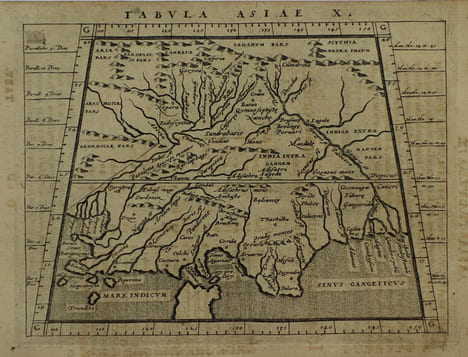 Tabula Asiae X.. MAGINI (Giovanni Antonio) & PTOLEMEE (Claude).